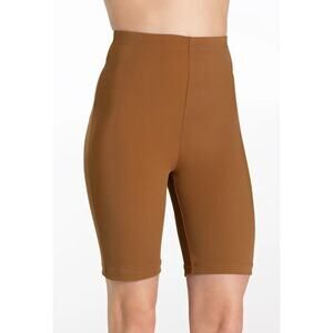 Dance Shorts Weissman MT13219 Medium Adult Camel Brown Jazz Gymnastics Caramel